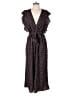 Hutch Checkered-gingham Plaid Black Jumpsuit Size M - photo 1