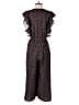 Hutch Checkered-gingham Plaid Black Jumpsuit Size M - photo 2