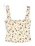 Zara Ivory Red Sleeveless Top Size XS - photo 1