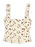 Zara Ivory Red Sleeveless Top Size XS - photo 2