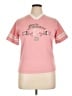 NFL 100% Polyester Pink Short Sleeve Top Size 14 - photo 1