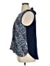 41Hawthorn 100% Polyester Blue Sleeveless Blouse Size XL - photo 5
