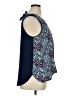 41Hawthorn 100% Polyester Blue Sleeveless Blouse Size XL - photo 4