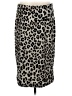 Chico's Animal Print Silver Casual Skirt Size M - photo 1
