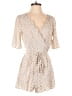Trixxi Polka Dots Ivory Romper Size S - photo 1