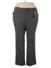 Lee Houndstooth Gray Casual Pants Size 22 (petite) - photo 1