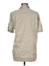 Armani Exchange 100% Cotton Tan 3/4 Sleeve Button-Down Shirt Size M - photo 2