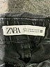Zara Black Denim Shorts Size 0 - photo 3