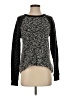 Lou & Grey Tweed Black Pullover Sweater Size S - photo 1