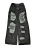 Shein Graphic Gray Jeans Size 14 - photo 1