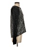 Lou & Grey Tweed Black Pullover Sweater Size S - photo 4