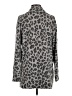 Cuddl Duds Animal Print Gray Blazer Size S - photo 2