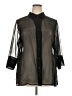 White Stag 100% Polyester Black 3/4 Sleeve Blouse Size 18 - 20 - photo 1