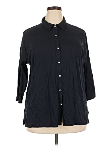 J.Jill 3/4 Sleeve Button-Down Shirt (view 1)