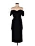 Topshop Solid Black Cocktail Dress Size 6 - photo 1
