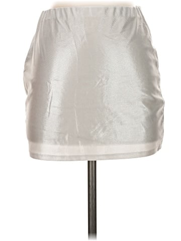 PrettyLittleThing Faux Leather Skirt (view 1)
