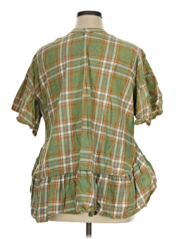 Easel Short Sleeve Blouse (view 2)