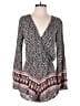 Mimi Chica 100% Rayon Paisley Black Romper Size M - photo 1