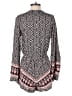Mimi Chica 100% Rayon Paisley Black Romper Size M - photo 2