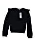 Splendid Black Sweatshirt Size 10 - photo 1