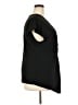 ELOQUII Black Short Sleeve Blouse Size 18 Plus - photo 4