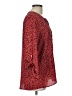 Notations Red 3/4 Sleeve Blouse Size L - photo 4