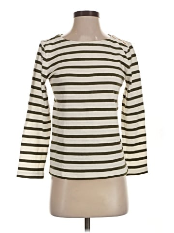 Ann Taylor LOFT 3/4 Sleeve T-Shirt (view 1)
