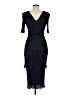 Xscape Black Cocktail Dress Size 6 - photo 2