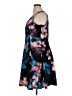 Jennifer Lopez Print Black Cocktail Dress Size XL - photo 5