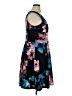 Jennifer Lopez Print Black Cocktail Dress Size XL - photo 4