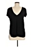 Bordeaux Black Short Sleeve Top Size M - photo 1