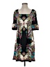 ICE Print Black Casual Dress Size S - photo 1