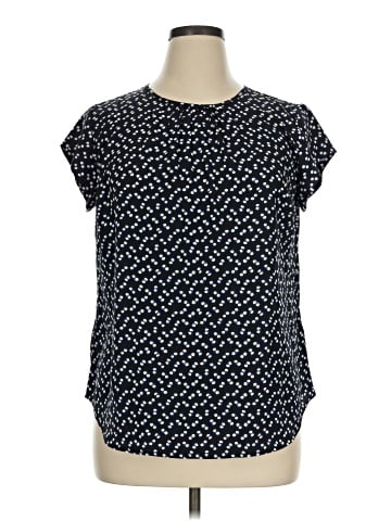 Monday Fun Short Sleeve Blouse (view 1)