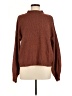 Pinque Brown Turtleneck Sweater Size M - photo 1