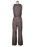 En Focus Studio Chevron-herringbone Black Jumpsuit Size 10 - photo 2