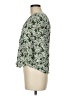 Fun2Fun 100% Rayon Green 3/4 Sleeve Blouse Size M - photo 5