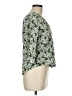 Fun2Fun 100% Rayon Green 3/4 Sleeve Blouse Size M - photo 4