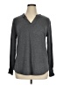 Unbranded Gray Long Sleeve Polo Size XL - photo 1