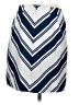 Talbots Chevron-herringbone Blue Casual Skirt Size 2 Petite - photo 2