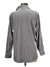 Soft Surroundings Metallic Gray Long Sleeve Blouse Size M (petite) - photo 2