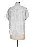 Levi's Stripes Silver Short Sleeve Button-Down Shirt Size M - photo 2