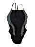 Nike Color Block Black Gray One Piece Swimsuit Size S (estimated) - photo 1