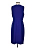 J.Crew 100% Polyester Solid Blue Cocktail Dress Size 4 - photo 2