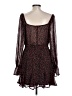 Trixxi 100% Polyester Hearts Black Cocktail Dress Size L - photo 2