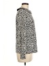 Talbots Animal Print Ivory Long Sleeve Top Size M - photo 4