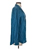 Equipment 100% Viscose Stripes Blue Long Sleeve Button-Down Shirt Size S - photo 4