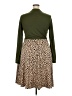 Reba Animal Print Green Casual Dress Size 2X - photo 2