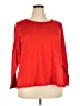 Avenue Red 3/4 Sleeve T-Shirt Size 18 Plus - photo 1