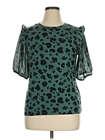 Simply Vera Vera Wang Short Sleeve Blouse (view 1)