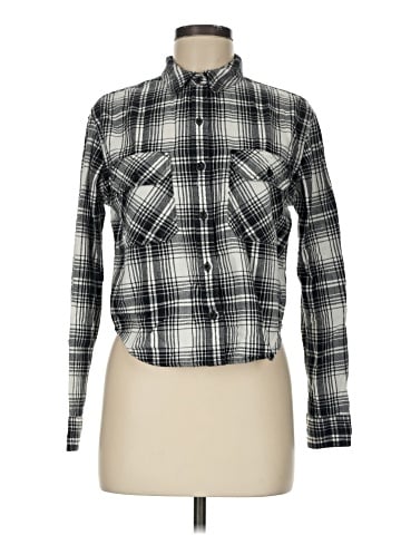 Forever 21 Long Sleeve Button-Down Shirt (view 1)